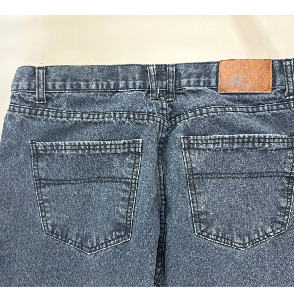 Beverly Hills Polo‎ Club Jeans Men's 36x32 Blue Denim Pants Casual Normcore